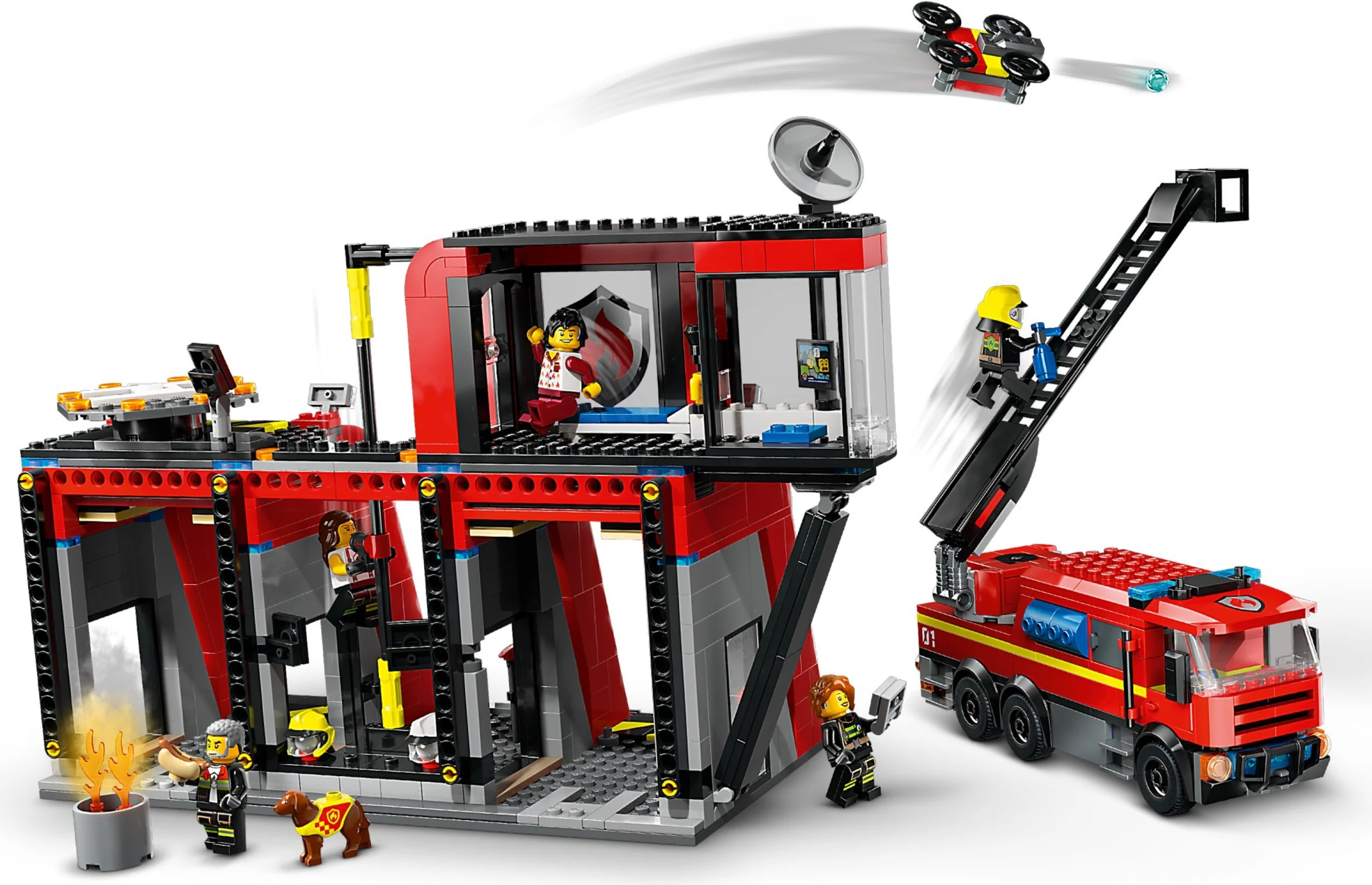 Modern Fire Department 乐高 LEGO 60414 image 3