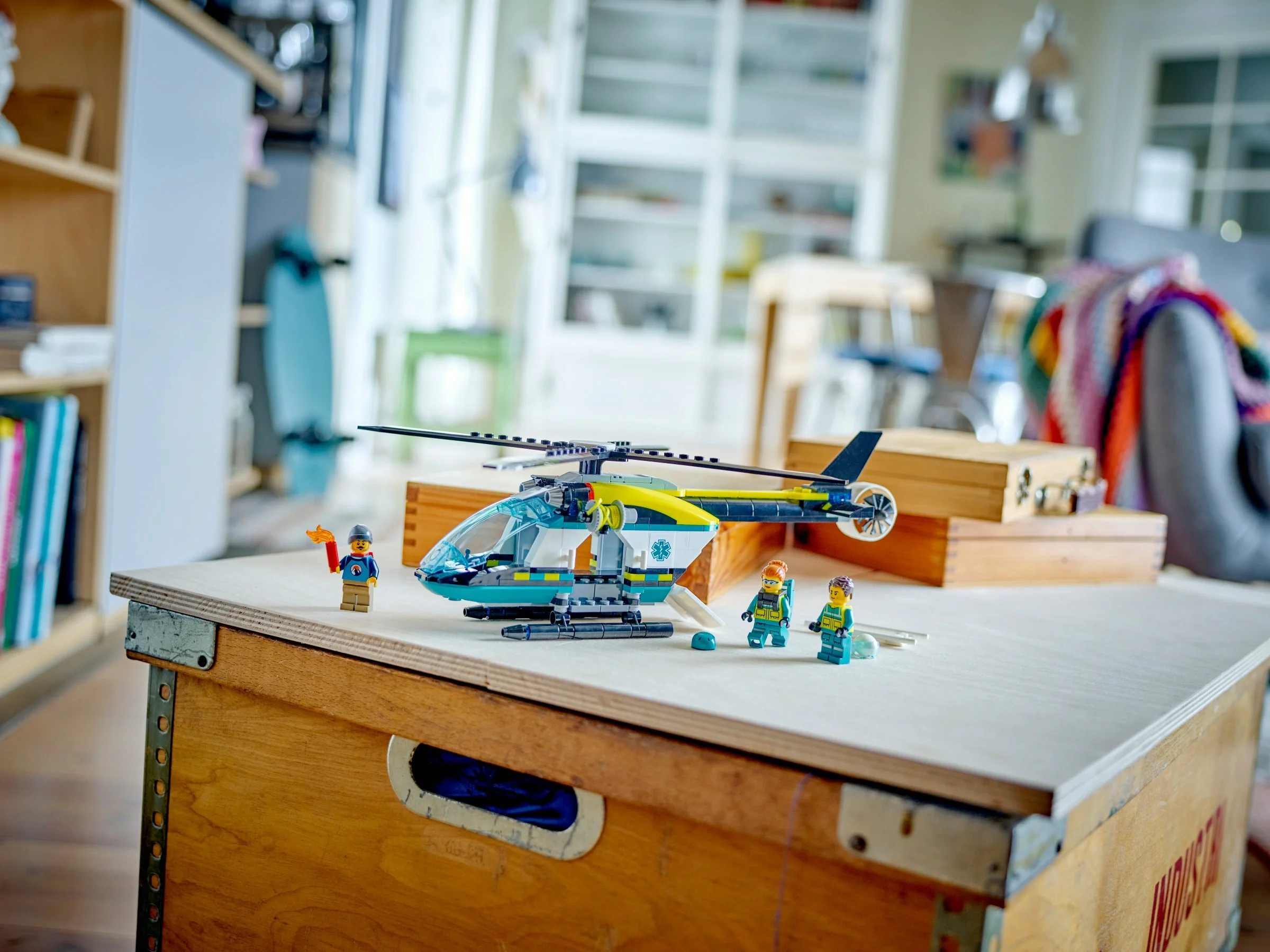 Emergency rescue helicopters 乐高 LEGO 60405 image 9