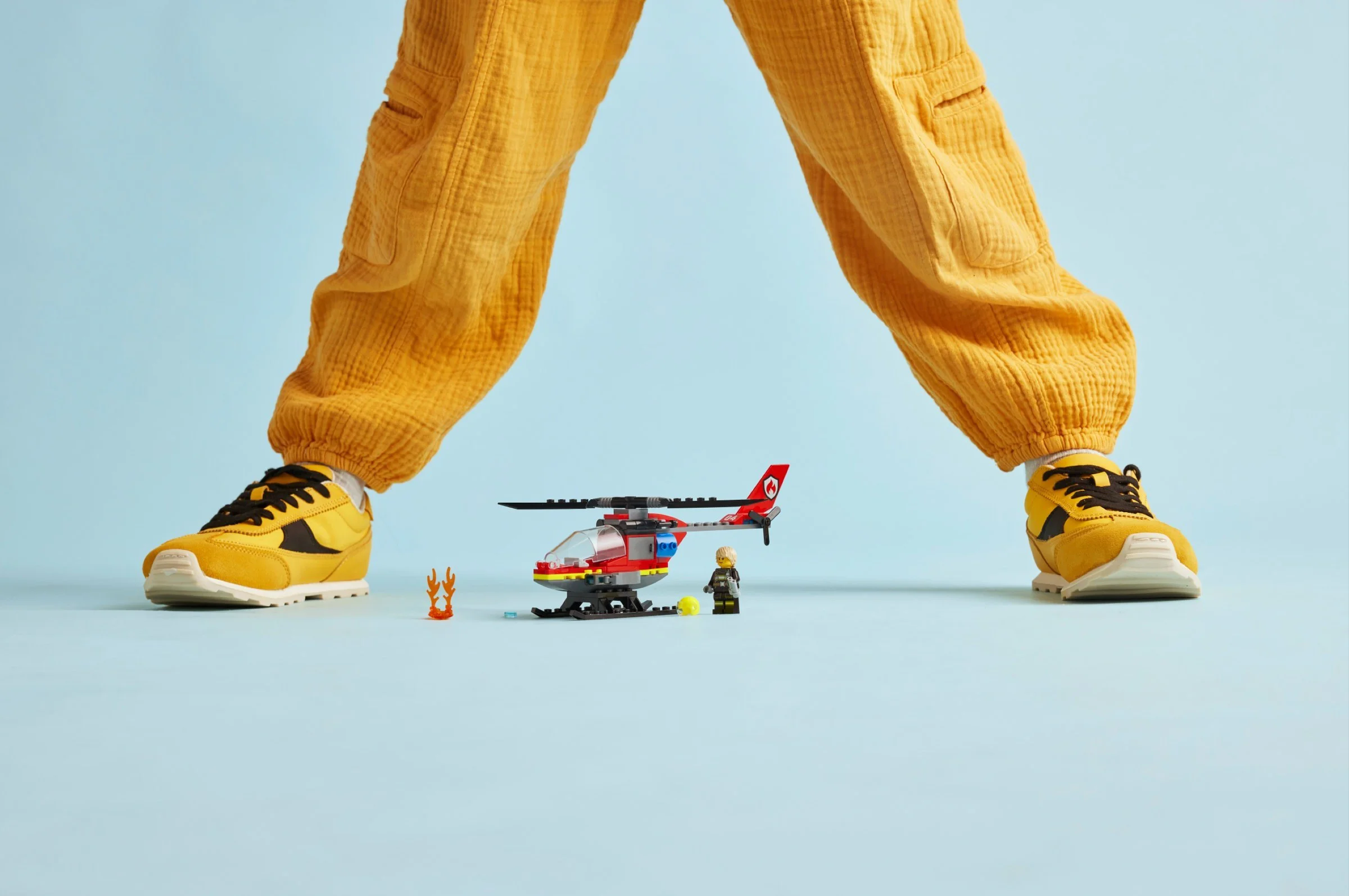 Fire helicopters 乐高 LEGO 60411 image 7