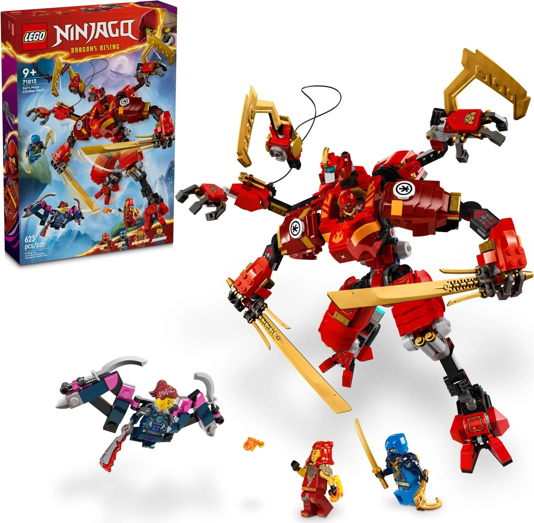 Kai's Ninja Climber Armour 乐高 LEGO 71812 image 3