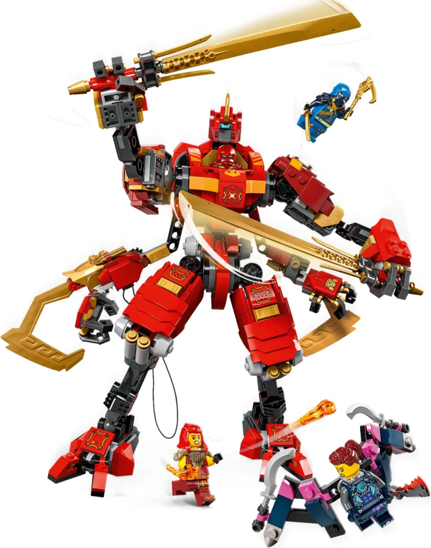 Kai's Ninja Climber Armour 乐高 LEGO 71812 image 4