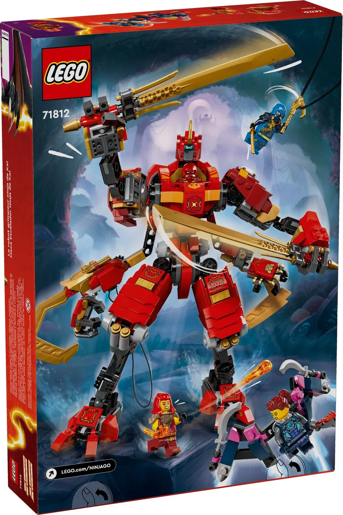 Kai's Ninja Climber Armour 乐高 LEGO 71812 image 5