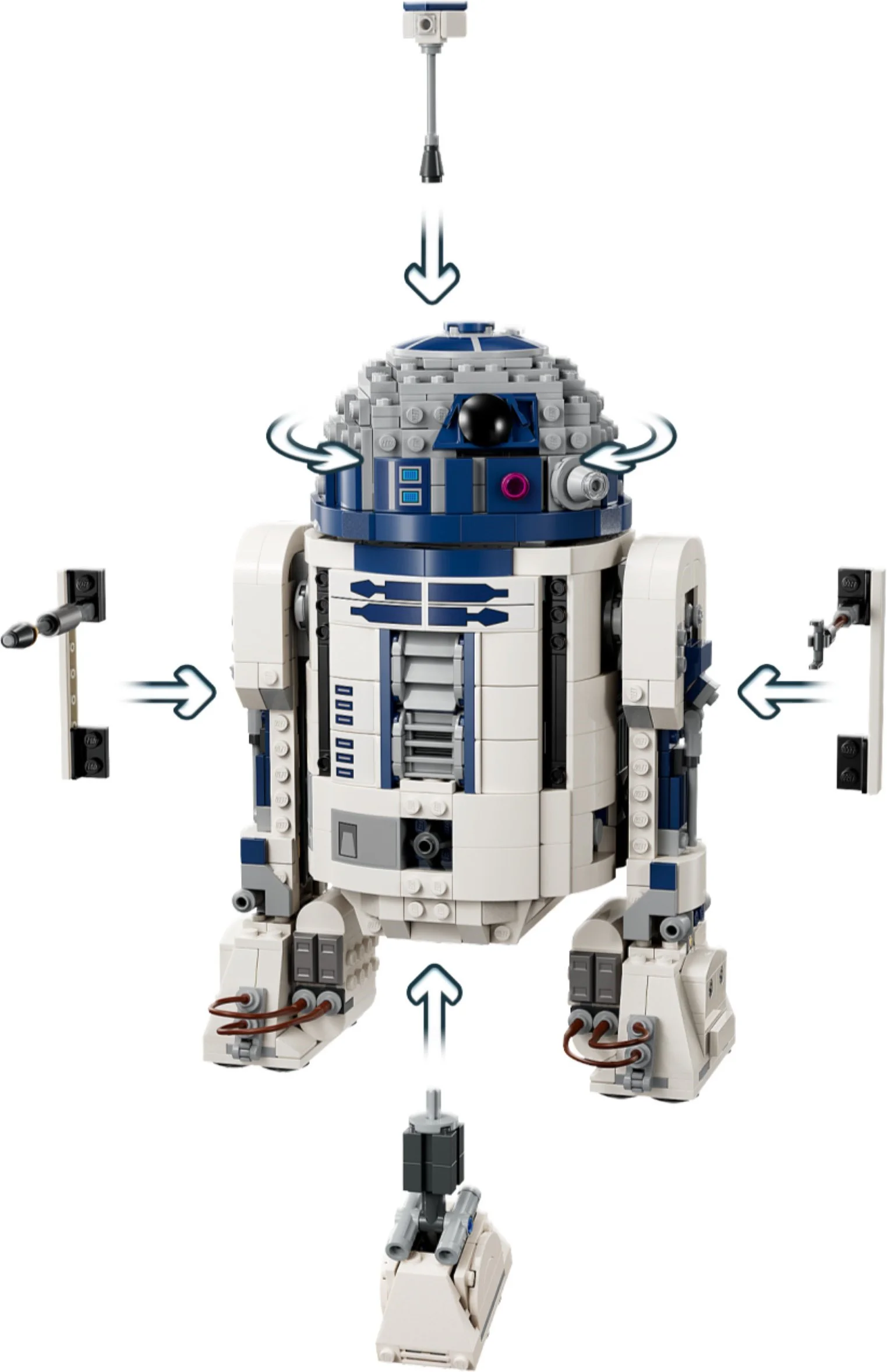 R2-D2 ROBOT 乐高 LEGO 75379 image 3