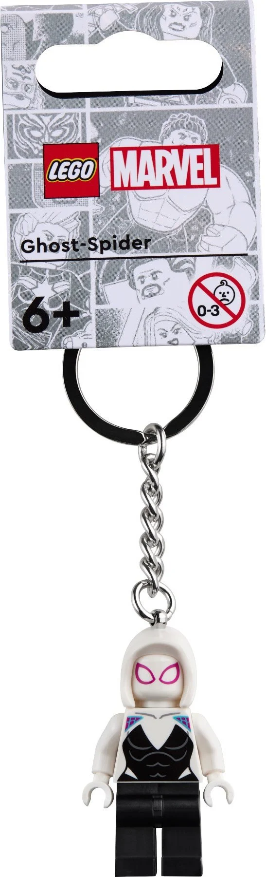 Ghost spider key button 乐高 LEGO 854292 image 1