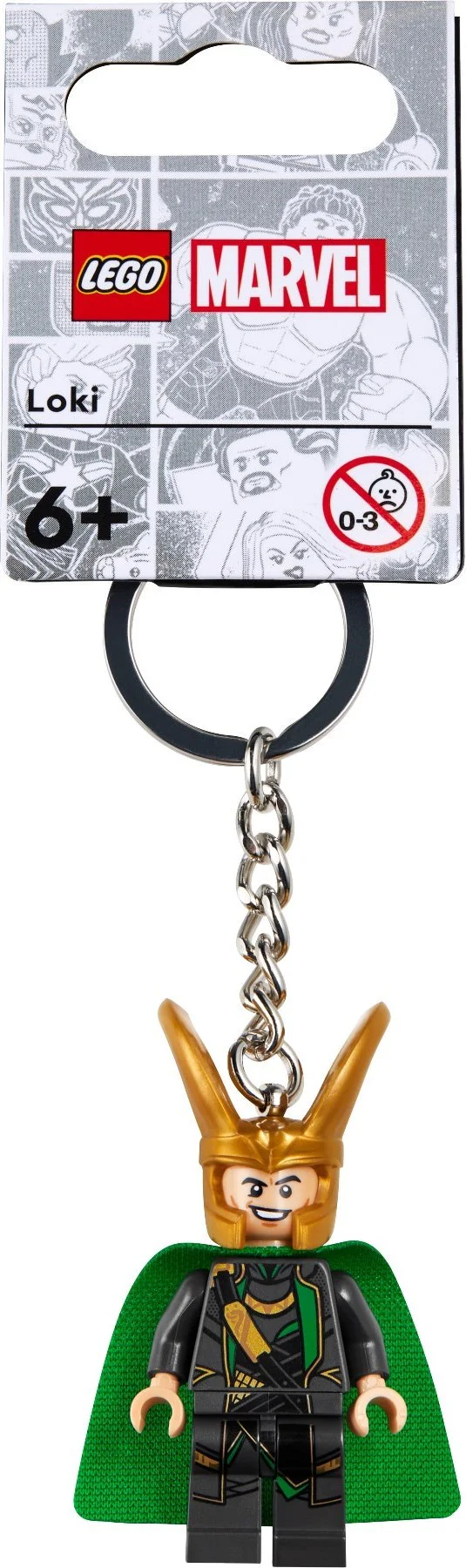 Loki key button 乐高 LEGO 854294 image 2