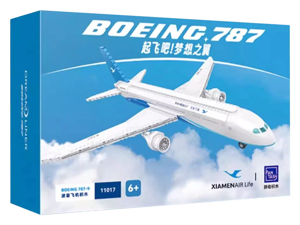 Shalom Boeing 787 Building Model 拼奇积木 Pantasy 11017