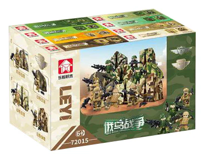 Tents: Russian-Uu war, Special Force military scene, 8th section, front-line assault, front-line cover, front-line operations, strategic cover, front-line command, strategic support, logistics, front-line support 乐毅积木 72015