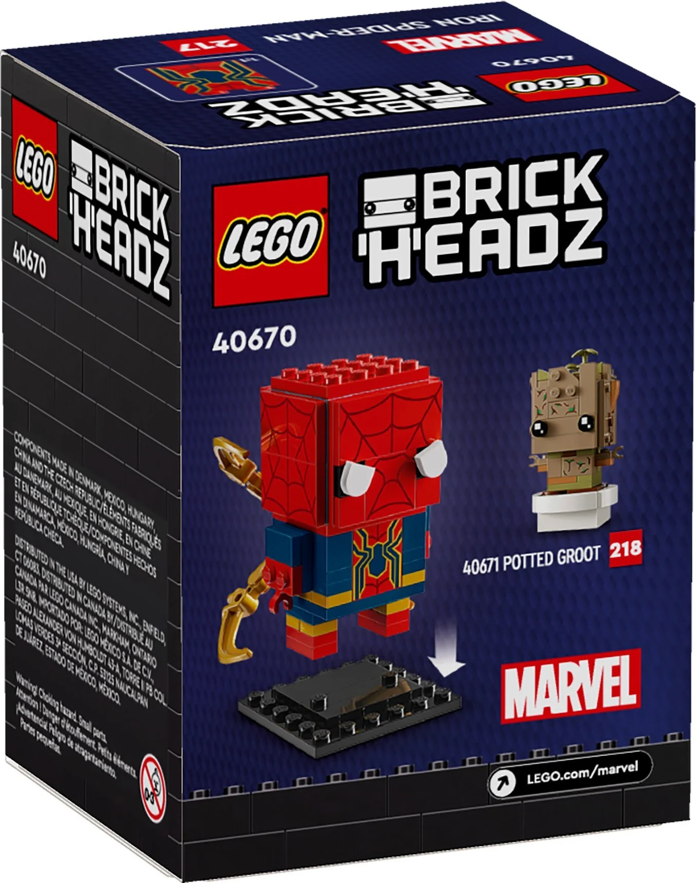 Iron Spider-Man 乐高 LEGO 40670 image 2