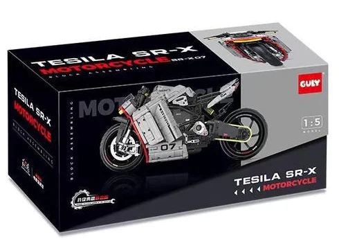 TESLA SR-X MOTORCYCLE 古励GULY 60507 image 1