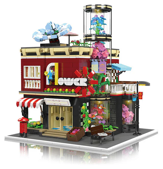 The flower shop 宇星模王 MOULDKING 16056