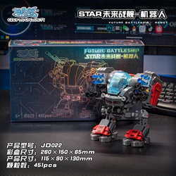 Star, future ship, robot
