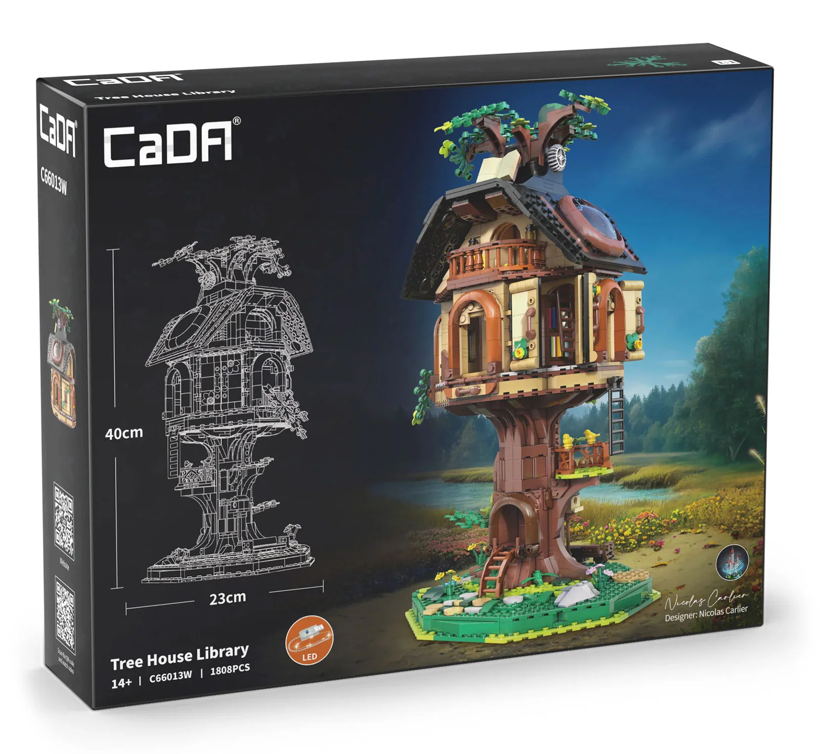 Treehouse Library 咔搭 CaDA/双鹰 DoubleE C66013 image 7