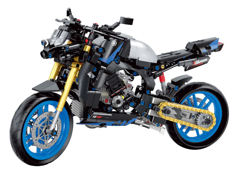 YAMAHA MT1O MOTORCYCLE 双高积木 60509
