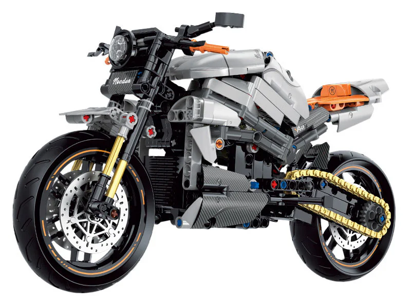 NORTON V4CR RETROMOTOR 双高积木 60508