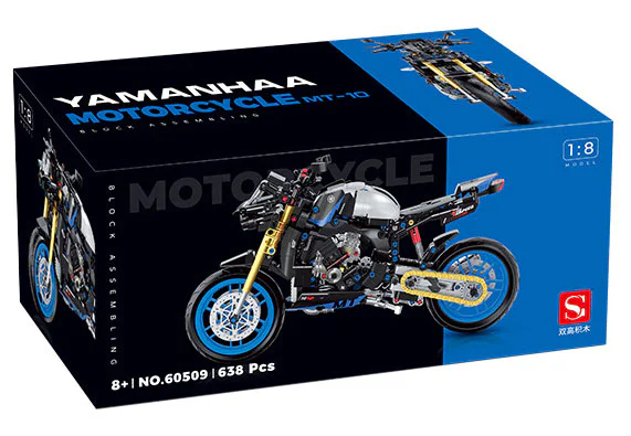 YAMAHA MT1O MOTORCYCLE 双高积木 60509 image 1