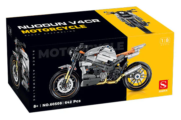 NORTON V4CR RETROMOTOR 双高积木 60508 image 1