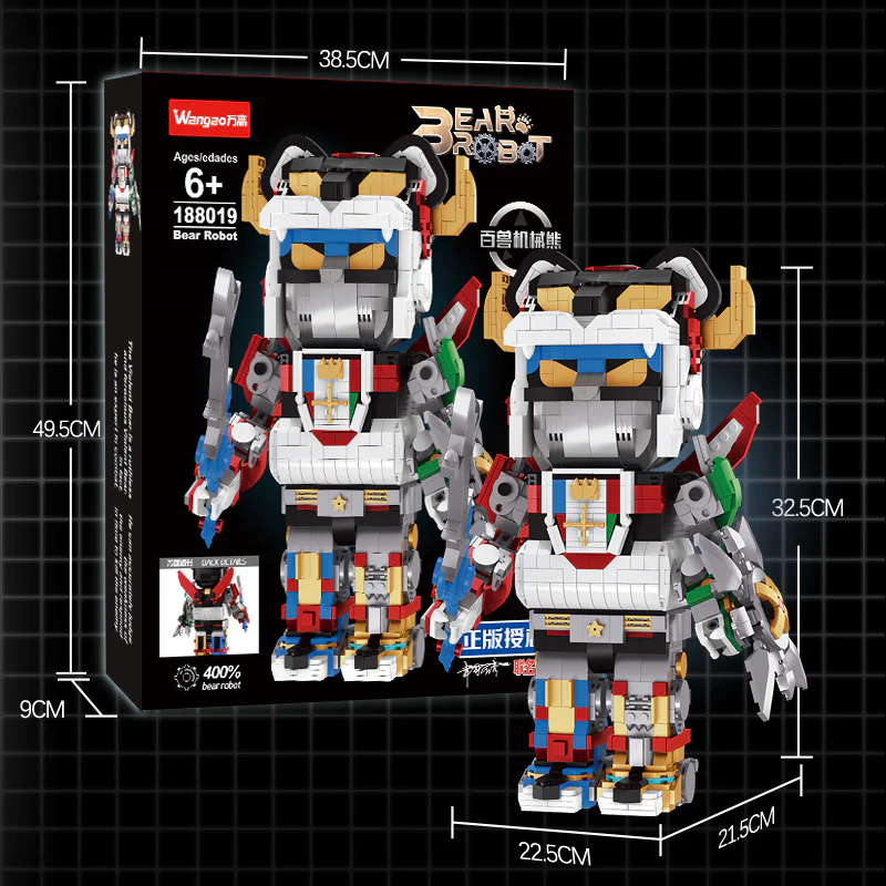 Modified Machine Bear 400% 万高Wangao 188019 image 1