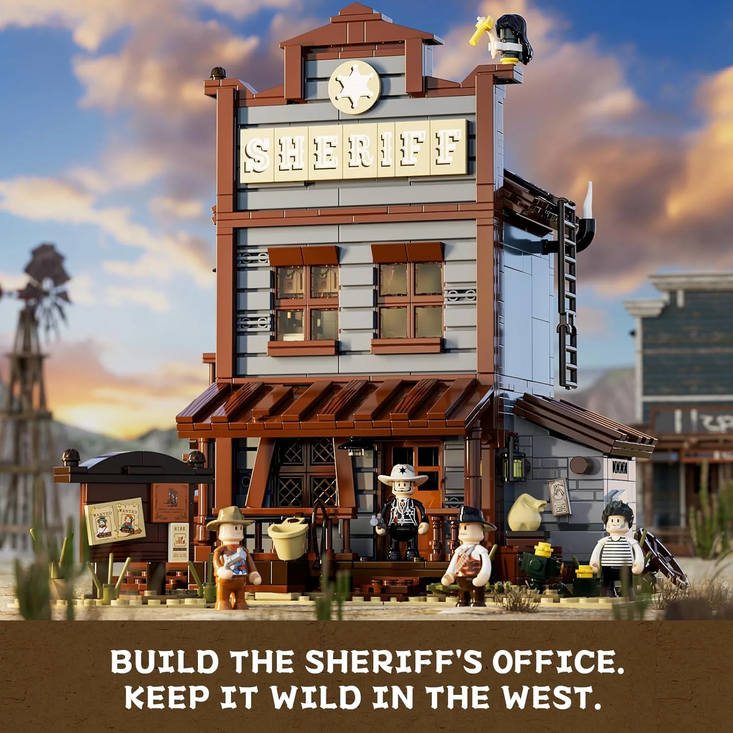 Office of the Western Magistrate Amazing Brick F9026 image 4