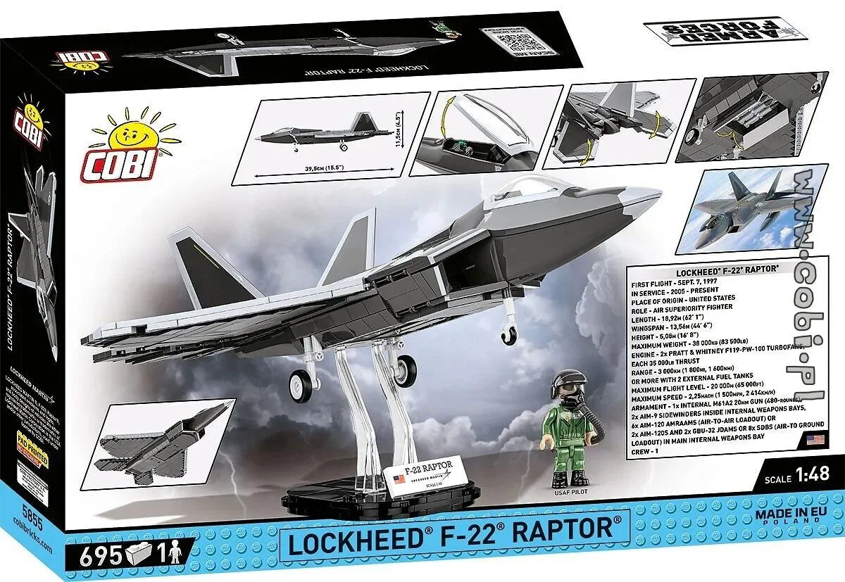 Lockheed F-22 Raptor COBI 66022 image 9