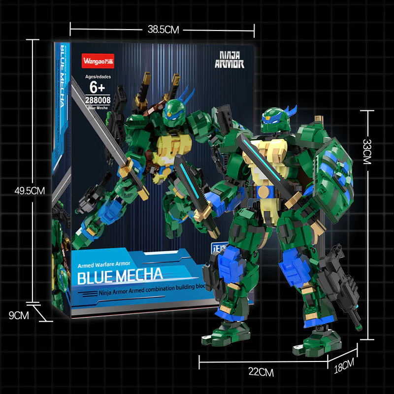 Ninja turtle: Leonardo 万高Wangao 288008