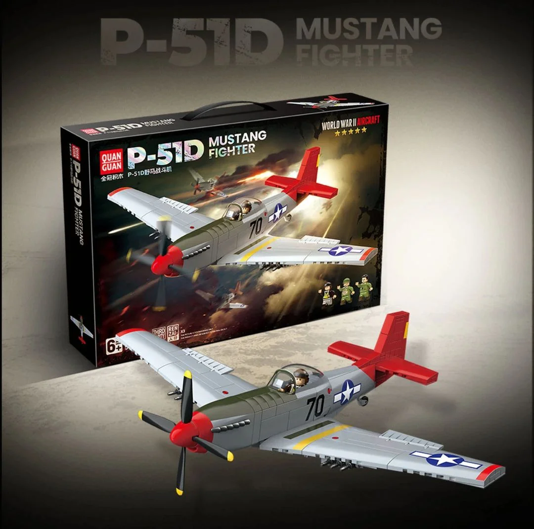 P-51D MUSTANG FIGHTER 全冠 QUANGUAN 100278 image 1