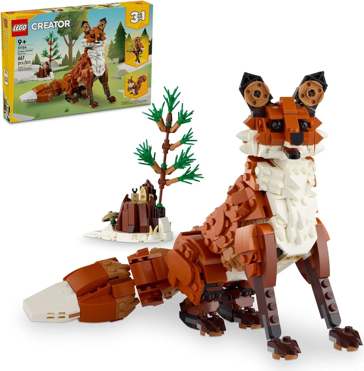 Forest animal: Red fox 乐高 LEGO 31154 image 1