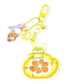 Candy Planet: Orange Swiss roll, grunt key button