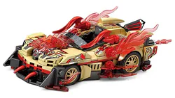 Dazzled motorcade: Element Cars, Fire