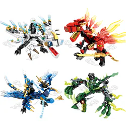 Dragon Tribe: Flying Dragon 4 Varieties - Celestial Flashing Dragon, Swift Blade Fire Axe Dragon, Heavenly Rift Igniting Phoenix Dragon, Dark Soul Crimson Practice Dragon.