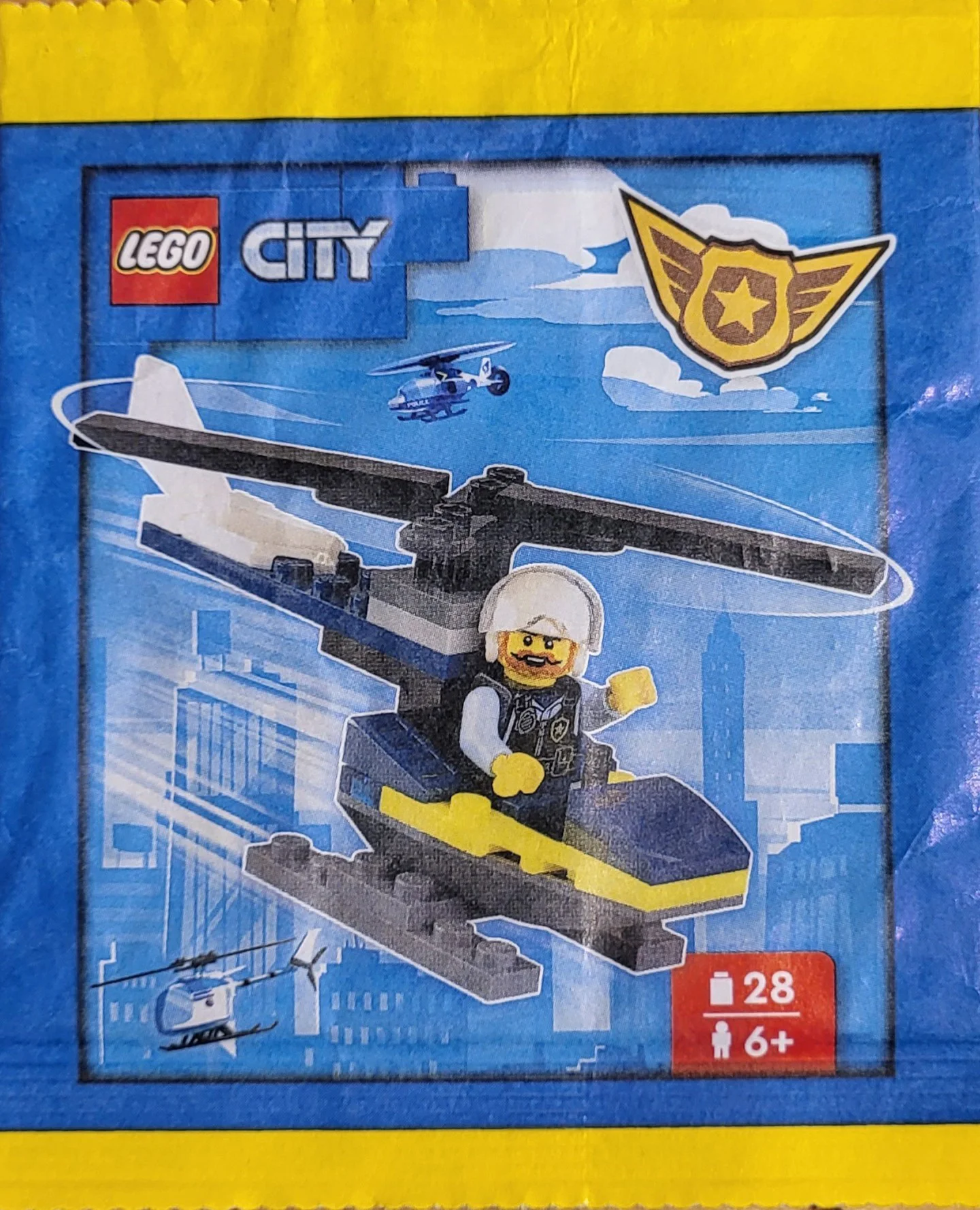 Police helicopters 乐高 LEGO 952402