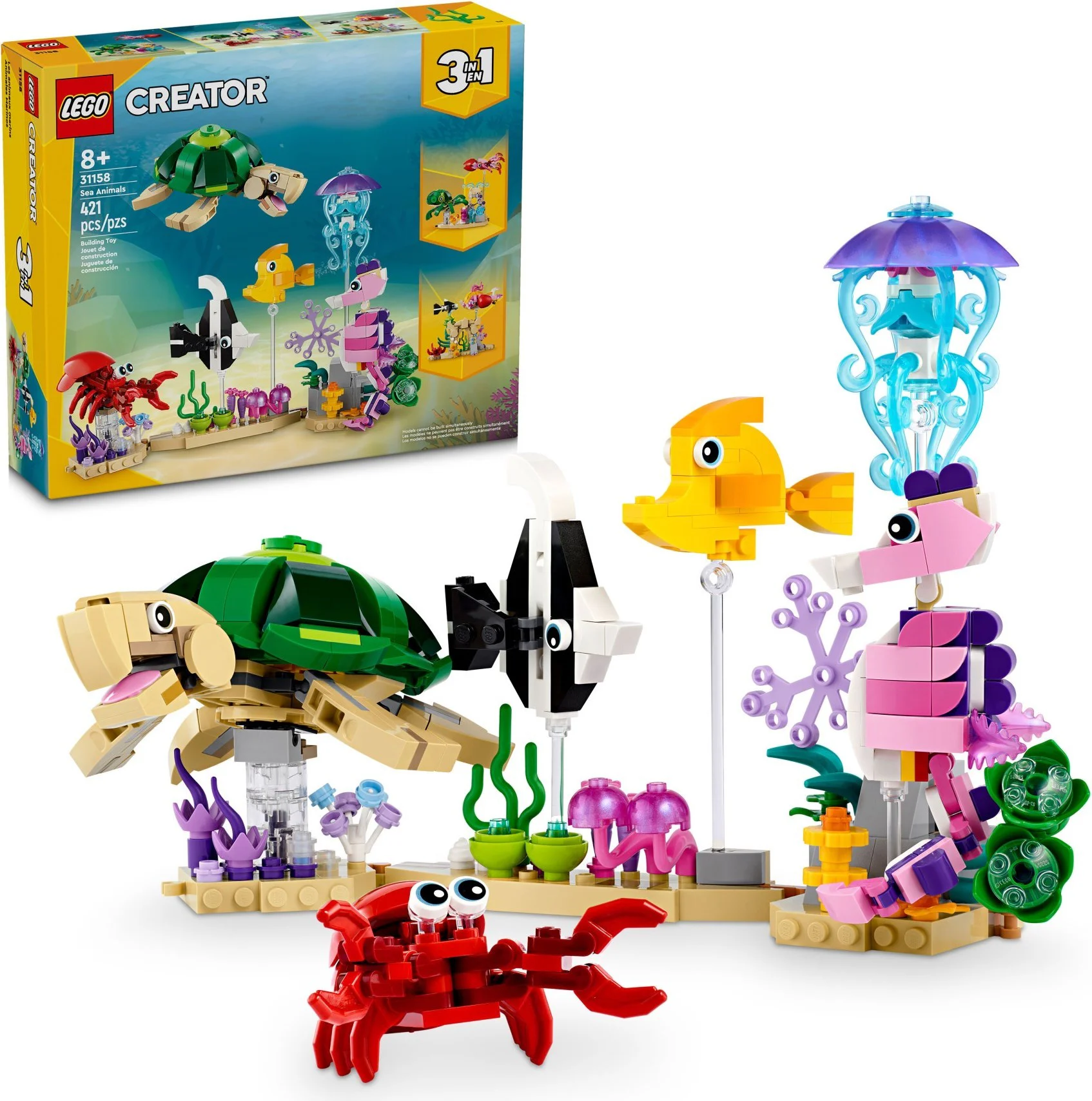 Marine animals 乐高 LEGO 31158 image 1