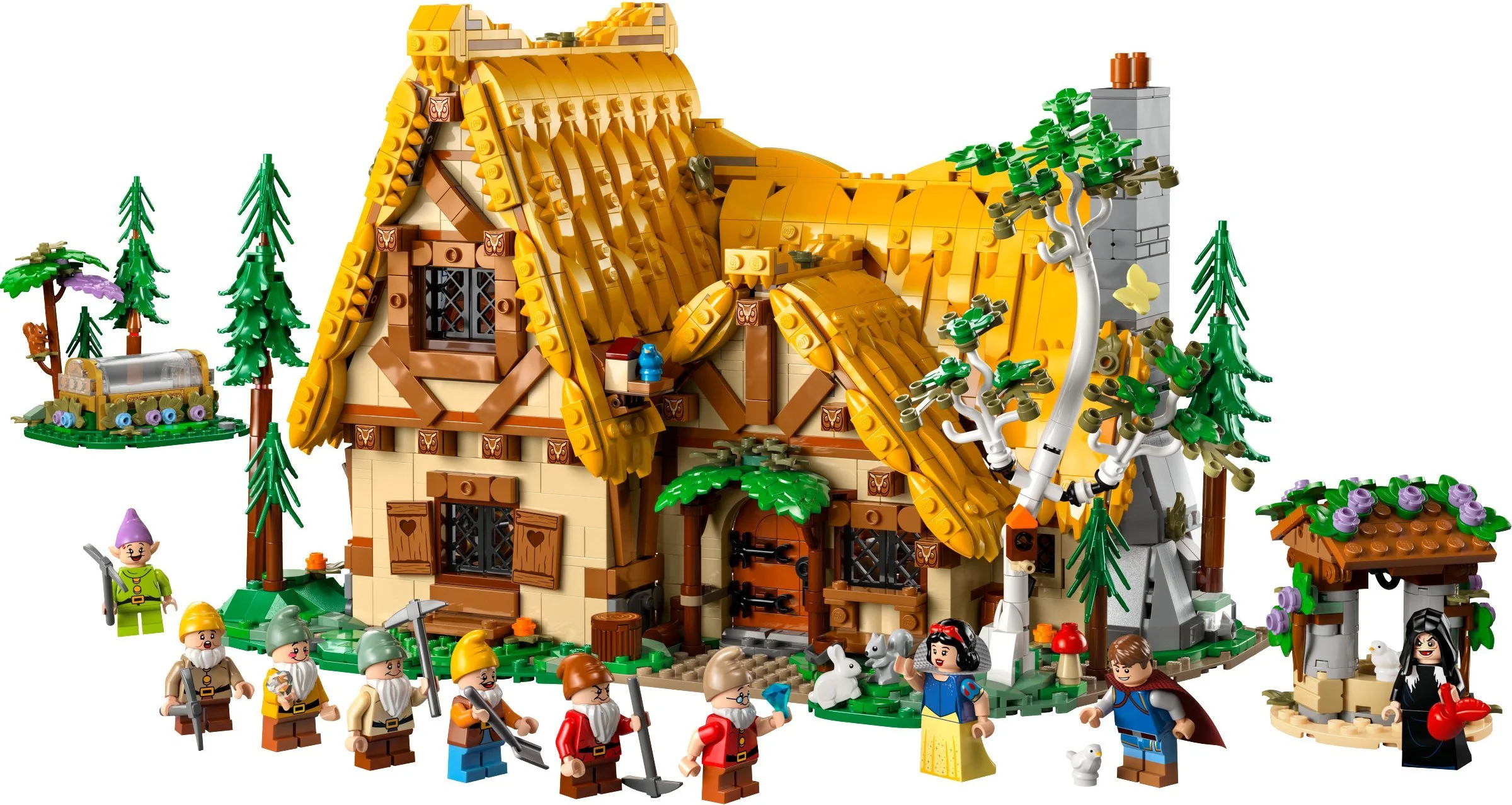 Disney: Snow White and the Seven Dwarf Forest House 乐高 LEGO 43242