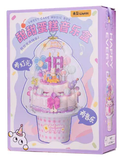 Sweet cake music box