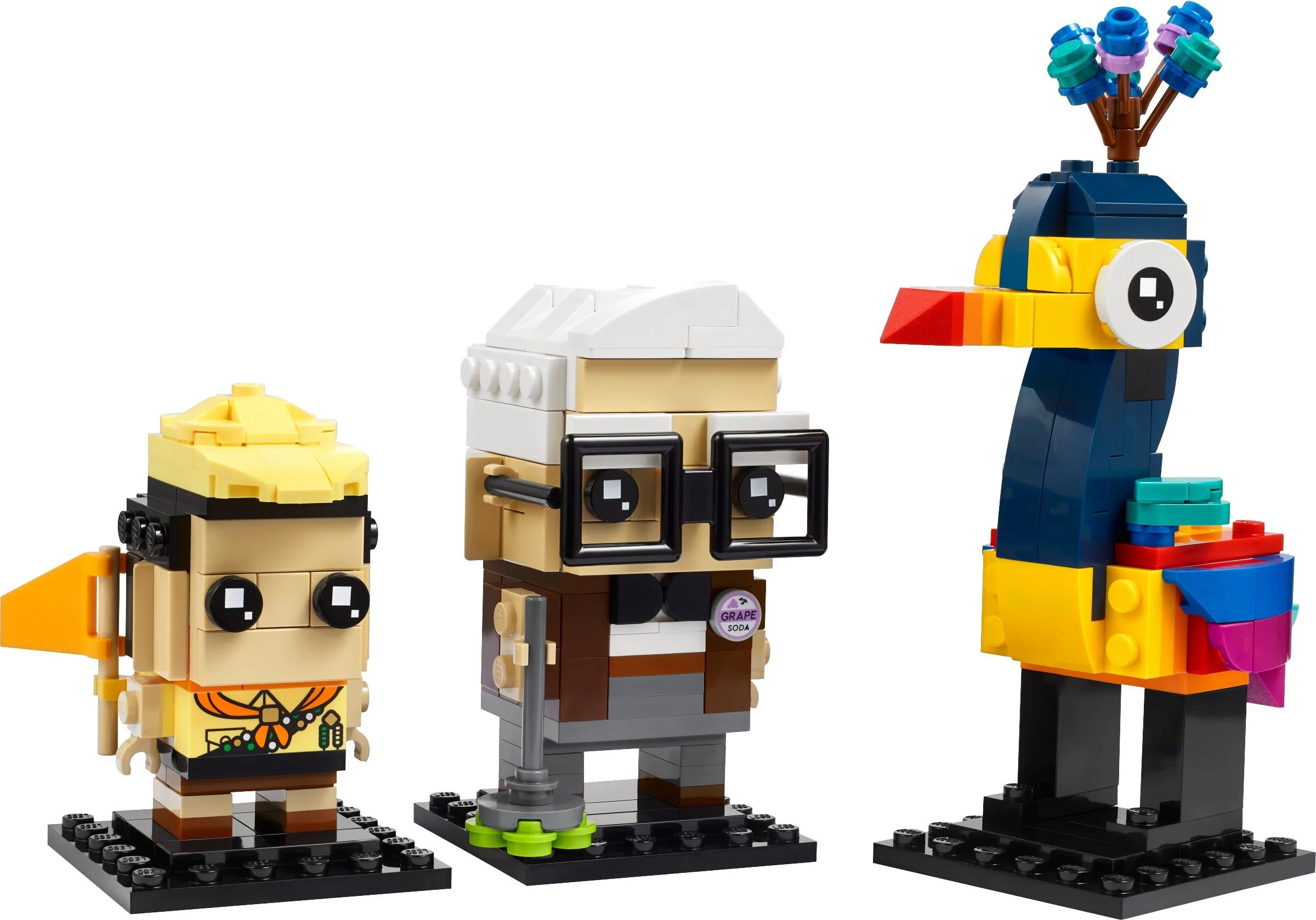 Flying House Travel: Carl, Rowe and Kevin 乐高 LEGO 40752