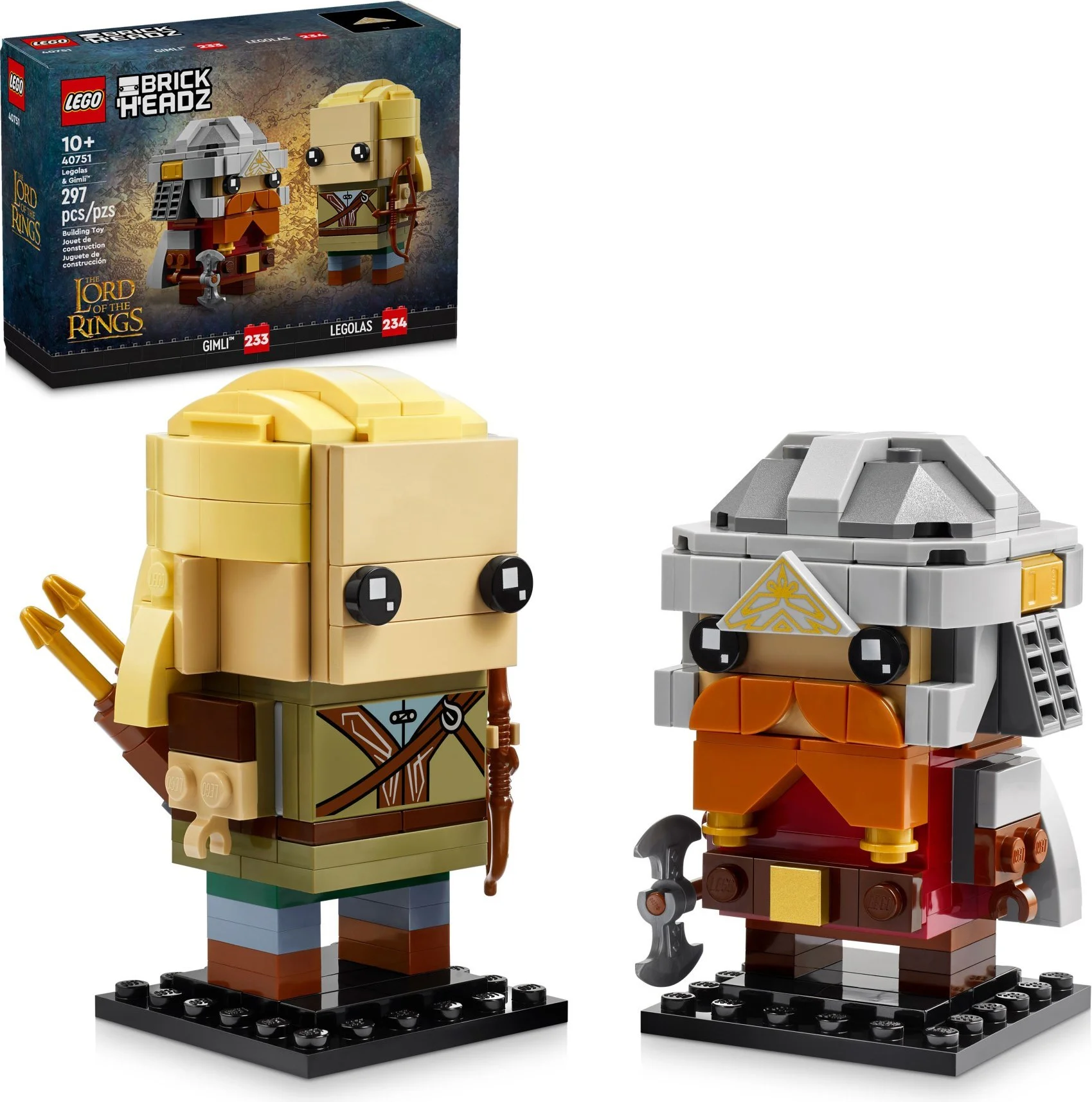 King of Rings: Legolas and Jimley 乐高 LEGO 40751 image 1