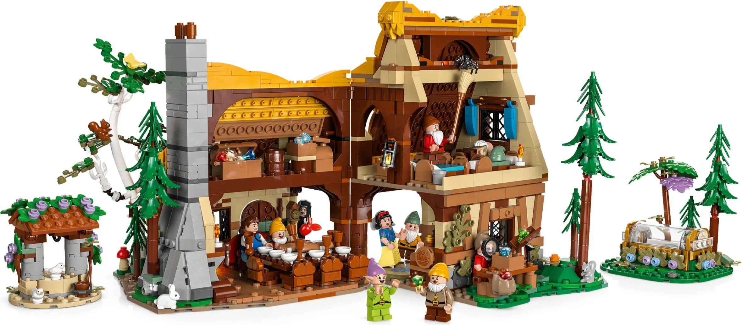 Disney: Snow White and the Seven Dwarf Forest House 乐高 LEGO 43242 image 7