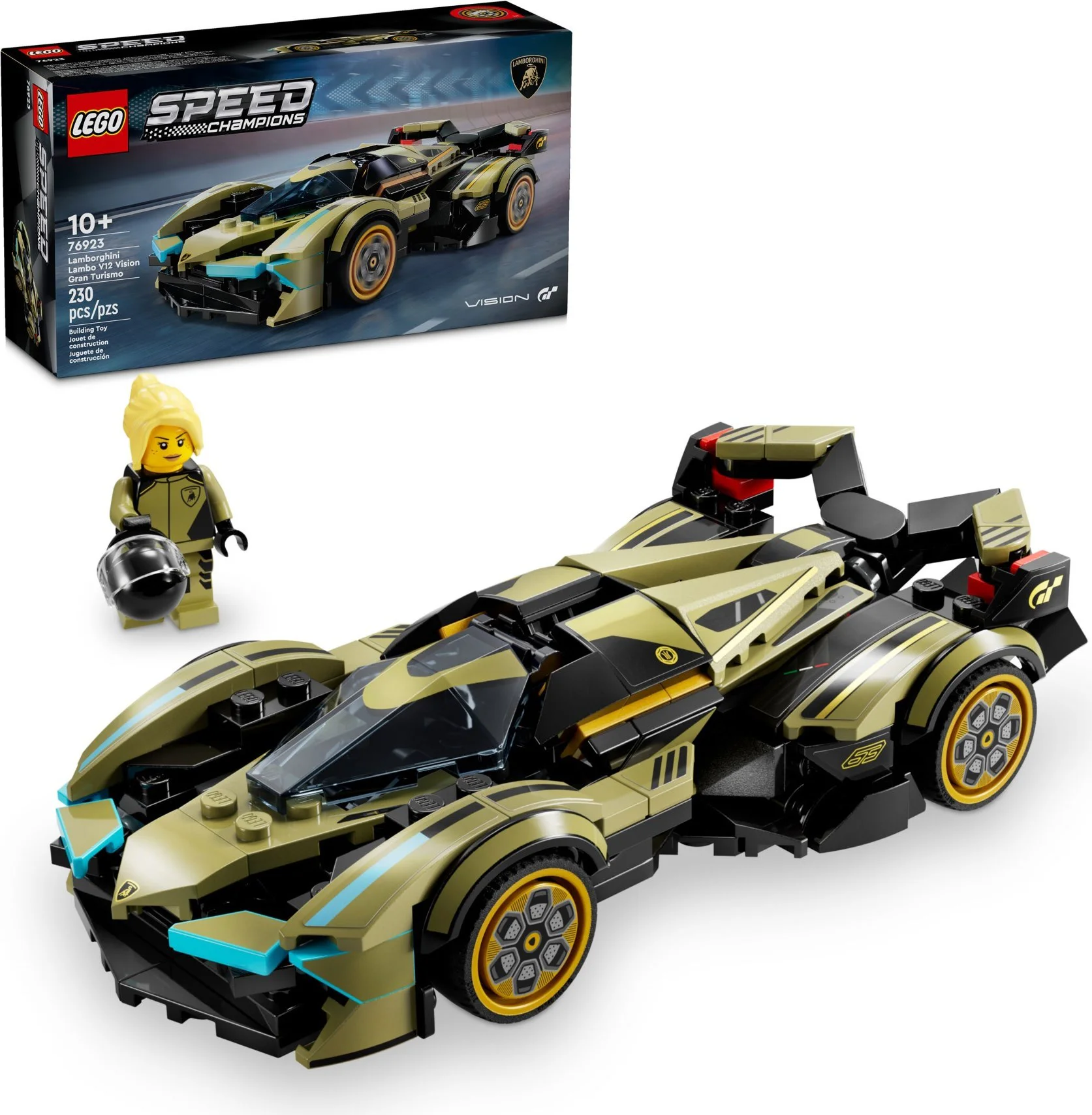 Lamborghini Lambo V12 Vision GT Superrunner 乐高 LEGO 76923 image 1