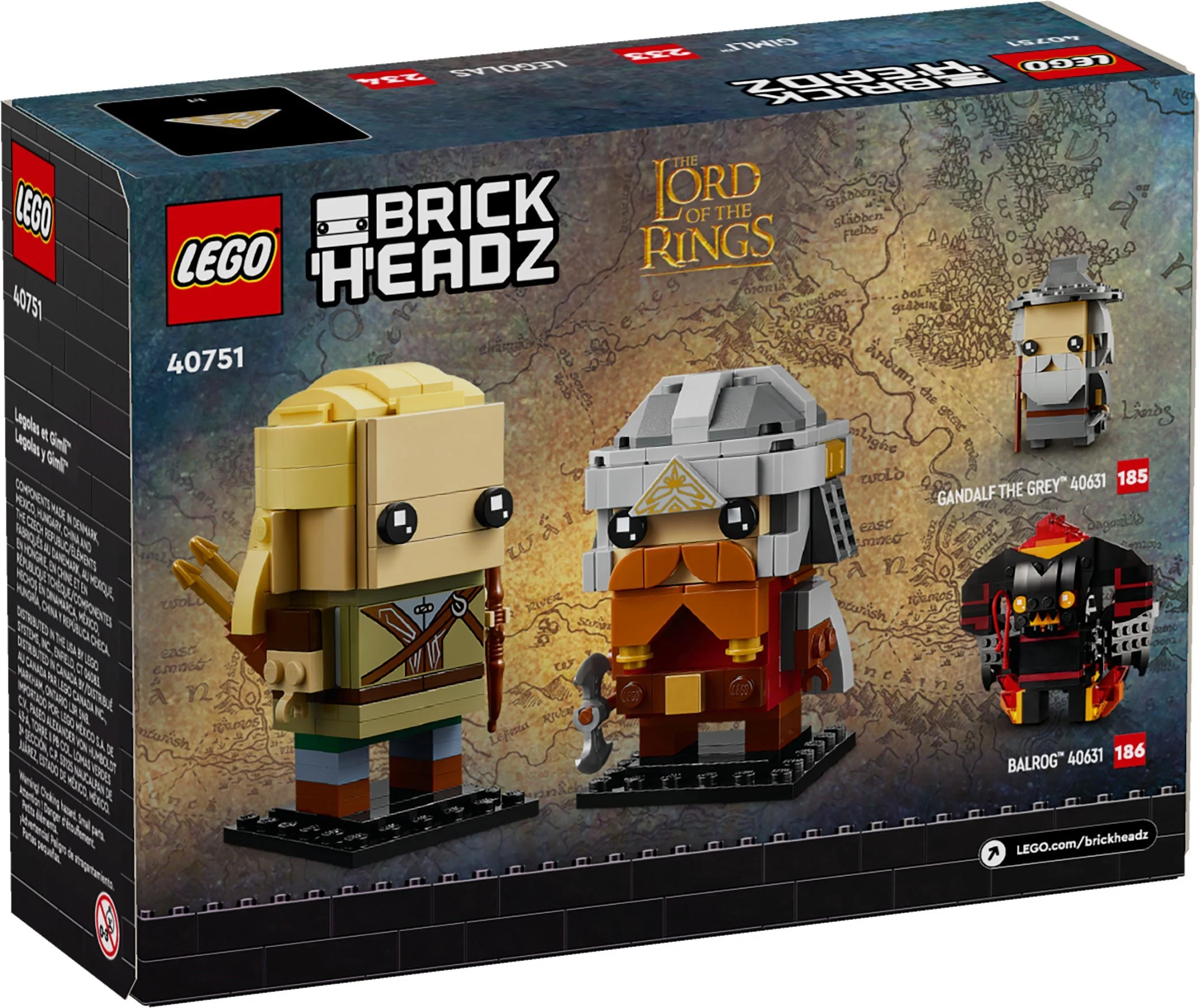 King of Rings: Legolas and Jimley 乐高 LEGO 40751 image 2