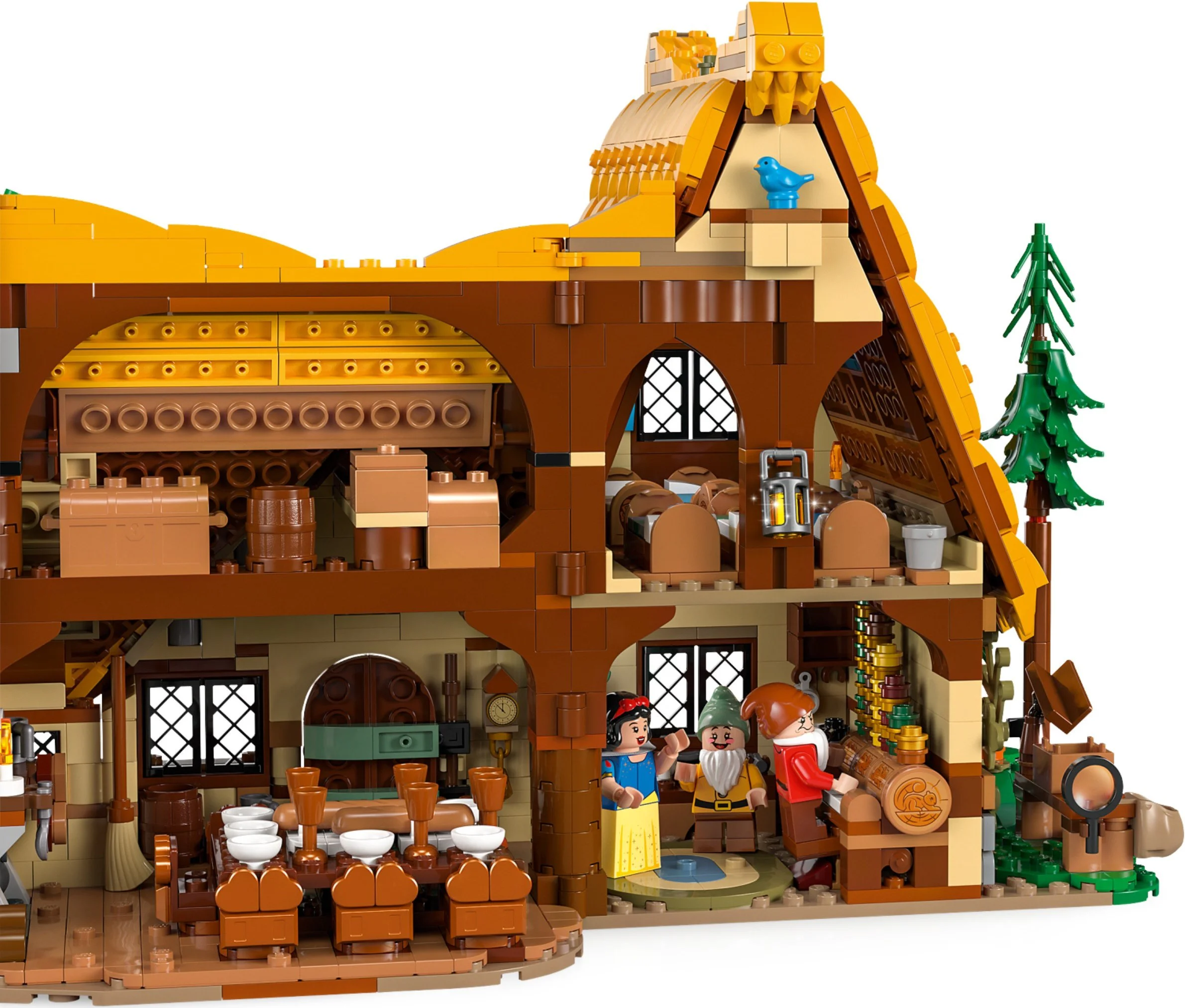 Disney: Snow White and the Seven Dwarf Forest House 乐高 LEGO 43242 image 8