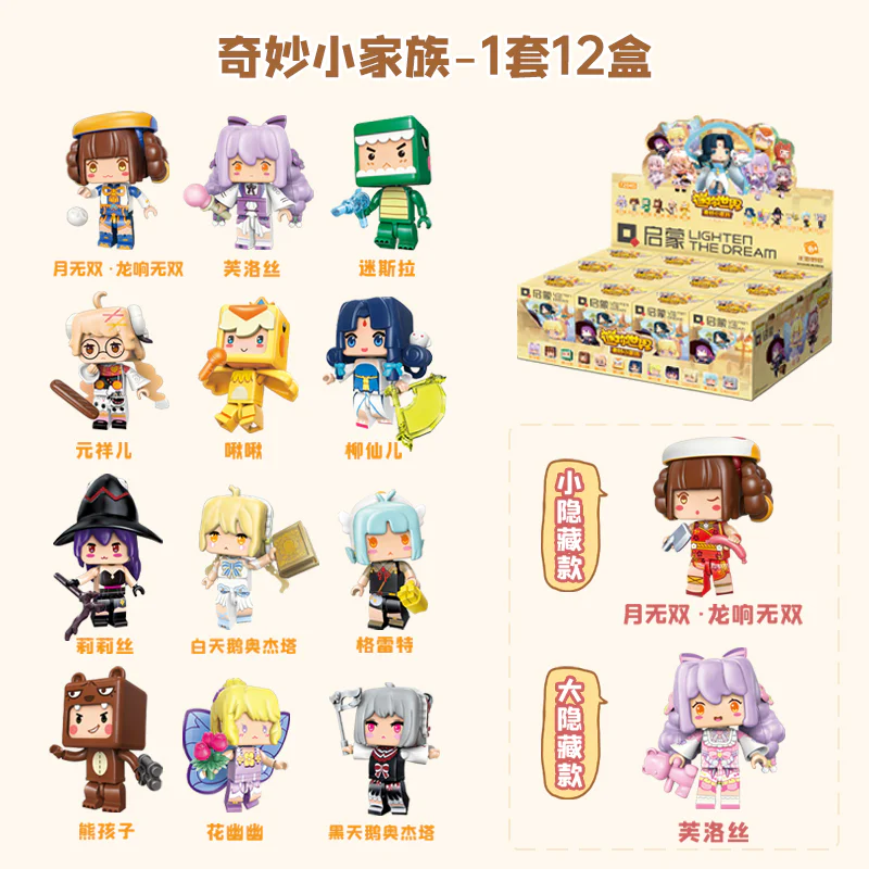 Miniworld: Little Wonder Family, third round 启蒙 QMAN/ENLIGHTEN/Keeppley 72045