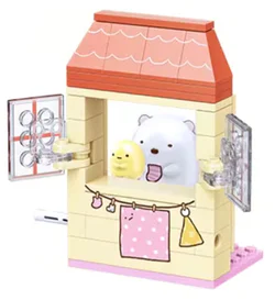 Little partner in the corner, little window table in the corner: the white bear's window table
