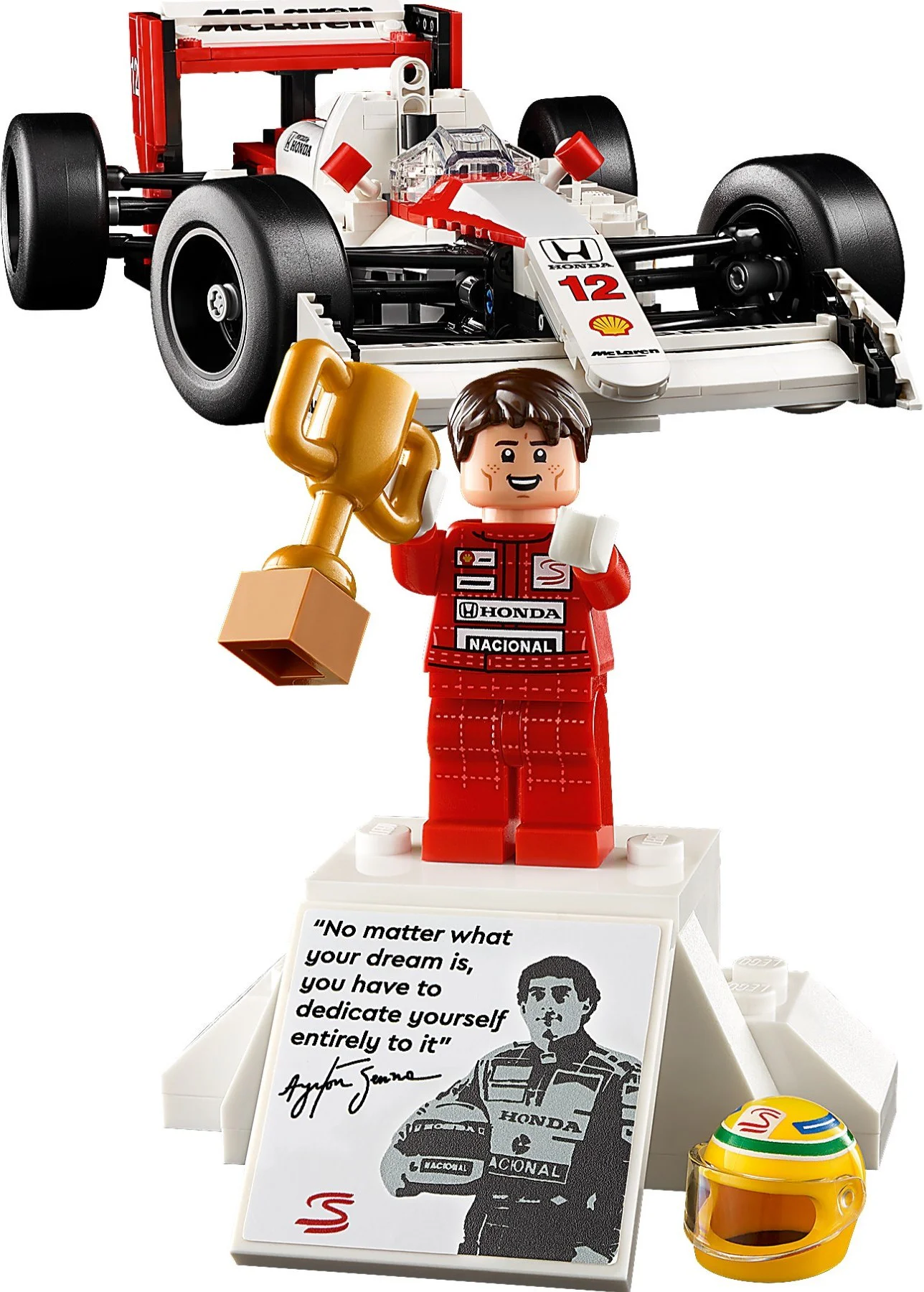 MACALLAN MP4/4 F1 AND ELTON SENER 乐高 LEGO 10330 image 2
