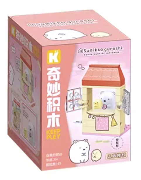 Little partner in the corner, little window table in the corner: the white bear's window table 启蒙 QMAN/ENLIGHTEN/Keeppley K21201 image 2