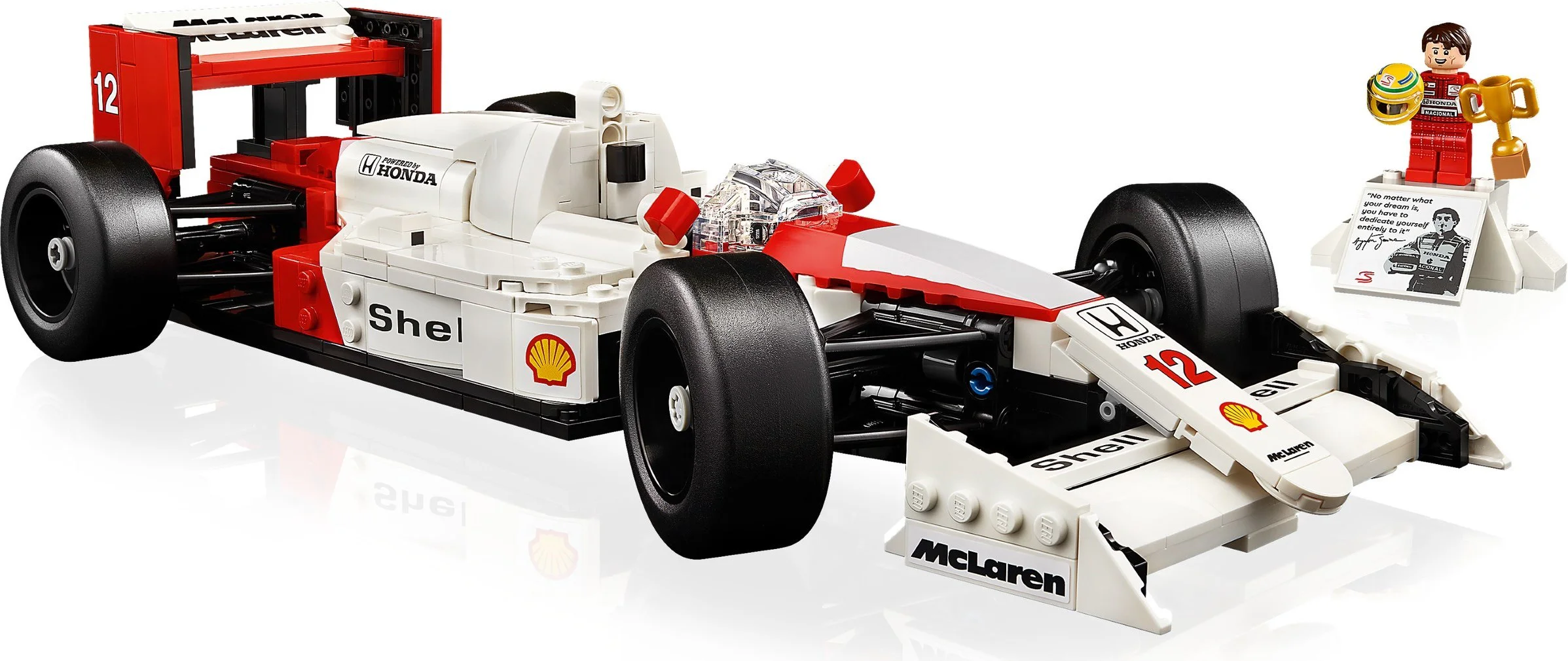MACALLAN MP4/4 F1 AND ELTON SENER 乐高 LEGO 10330 image 3
