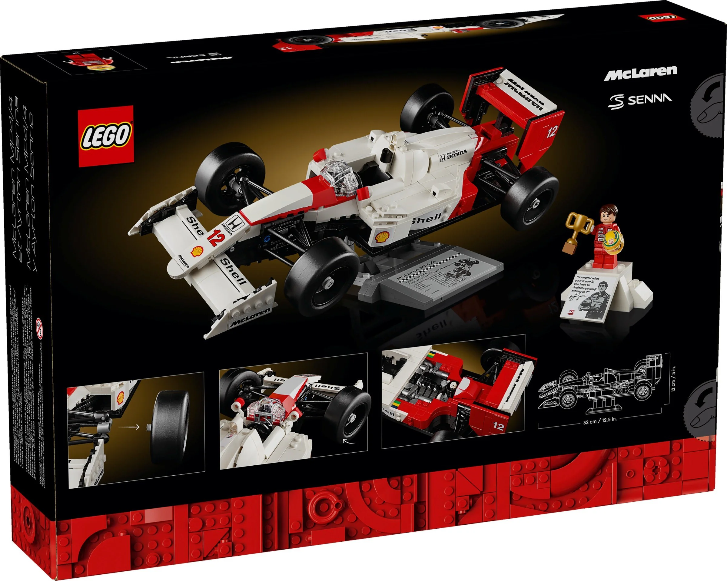 MACALLAN MP4/4 F1 AND ELTON SENER 乐高 LEGO 10330 image 9