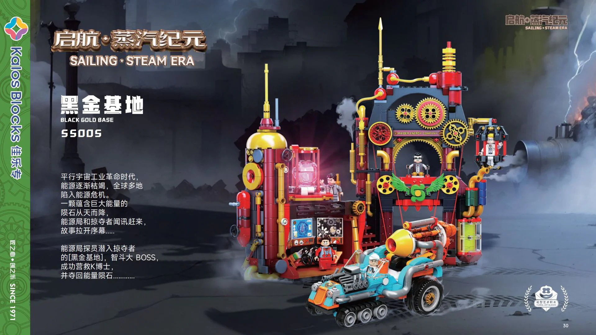 The Steam Age: Black Gold Base 佳乐专 55005 image 3