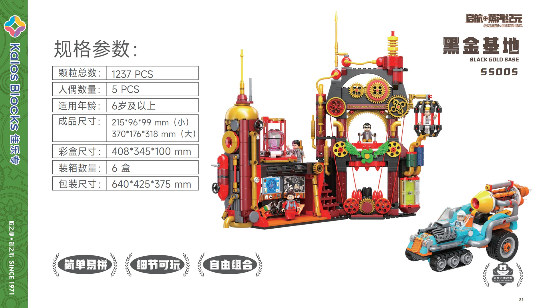 The Steam Age: Black Gold Base 佳乐专 55005 image 4