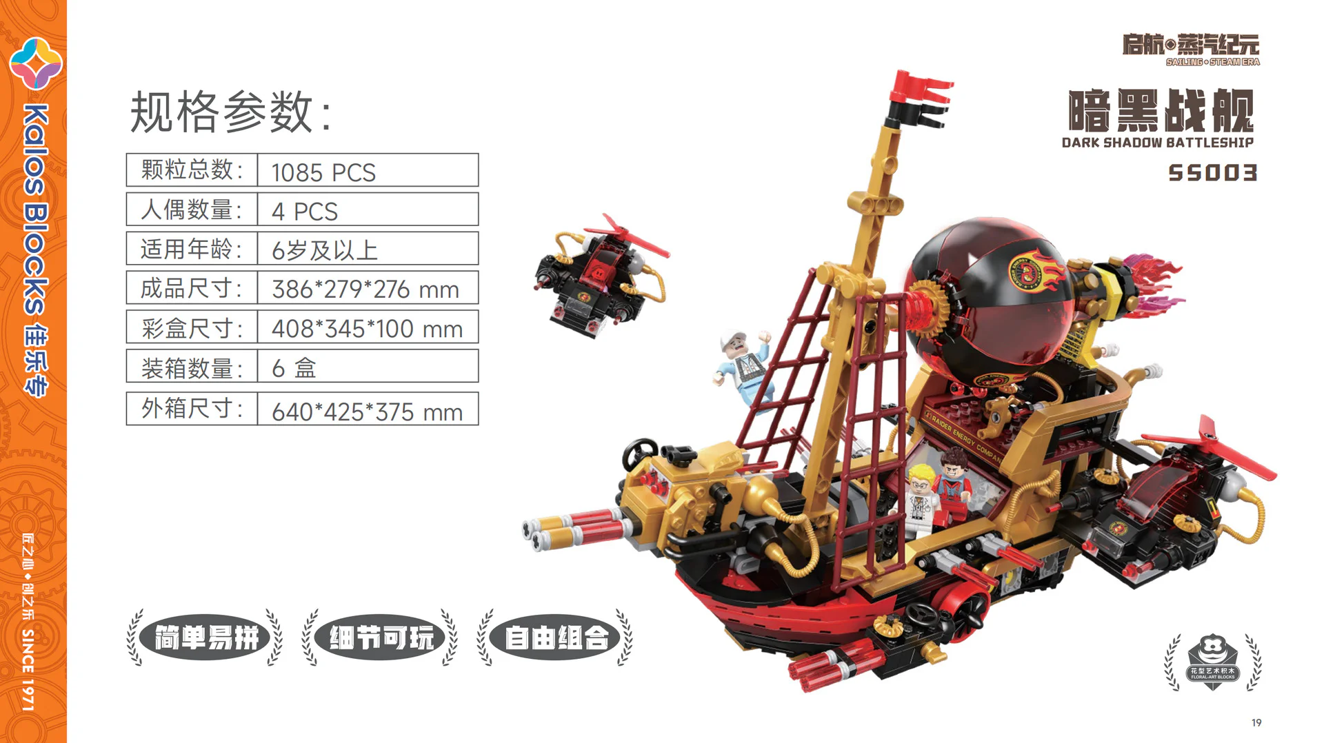 The Steam Age: Dark Warships 佳乐专 55003 image 4