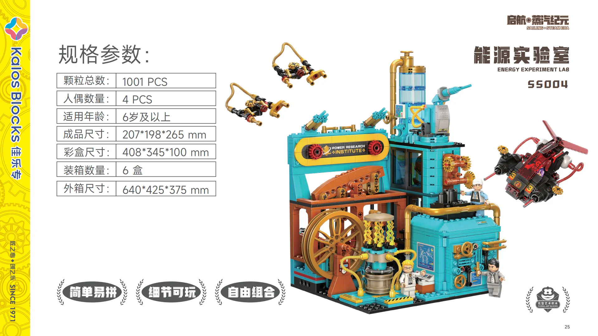 The steam age: the energy lab 佳乐专 55004 image 4