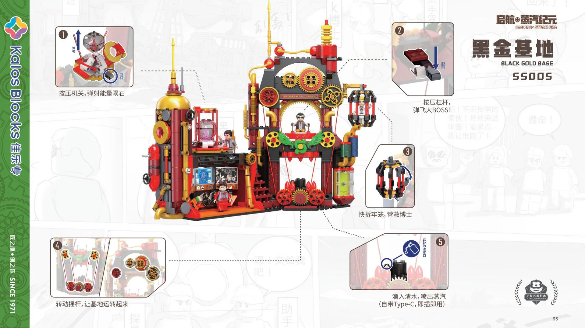 The Steam Age: Black Gold Base 佳乐专 55005 image 5